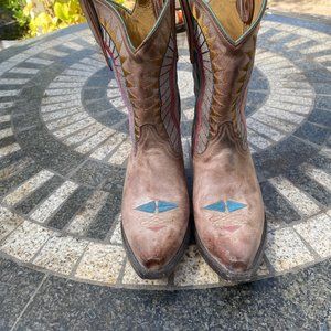 Gorgeous Sundance cowboy boots, size 36/6. No further reductions!